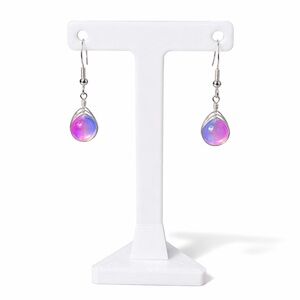 Selenite Wire Wrapped Earrings